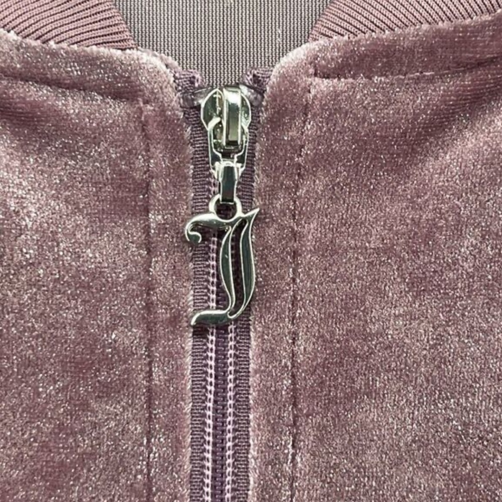 Vintage Juicy Couture Lilac Snow Track Jacket - Picture 8 of 8